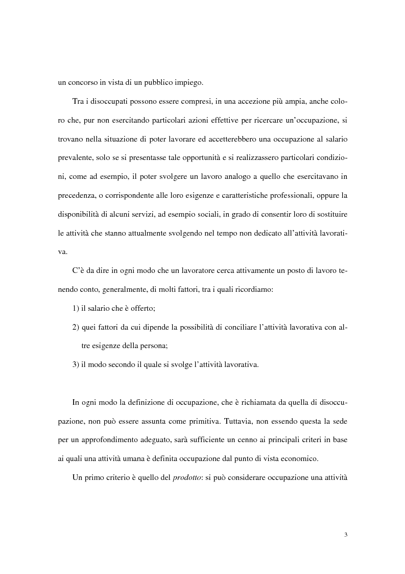 Anteprima della tesi: Divari interregionali nella disoccupazione, Pagina 7