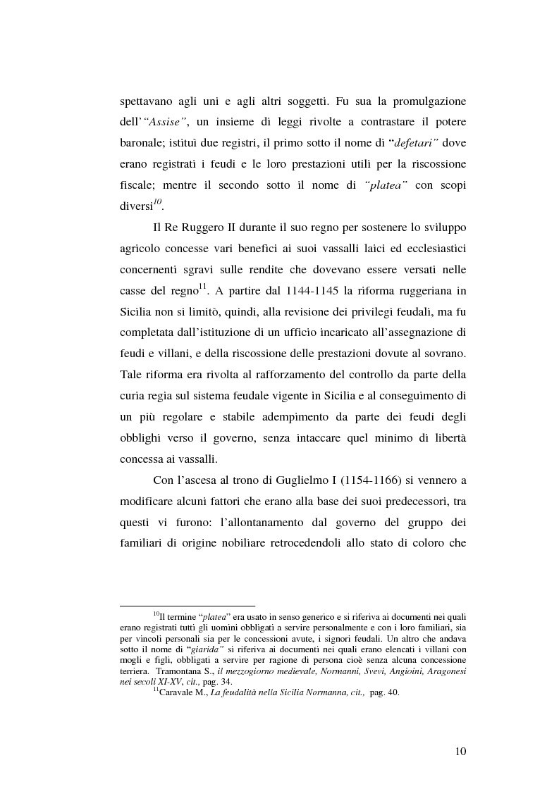 Anteprima della tesi: Il grano in Sicilia nei secoli XIII-XV, Pagina 10