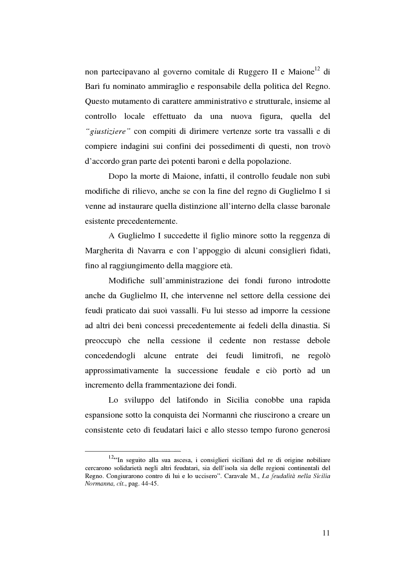 Anteprima della tesi: Il grano in Sicilia nei secoli XIII-XV, Pagina 11