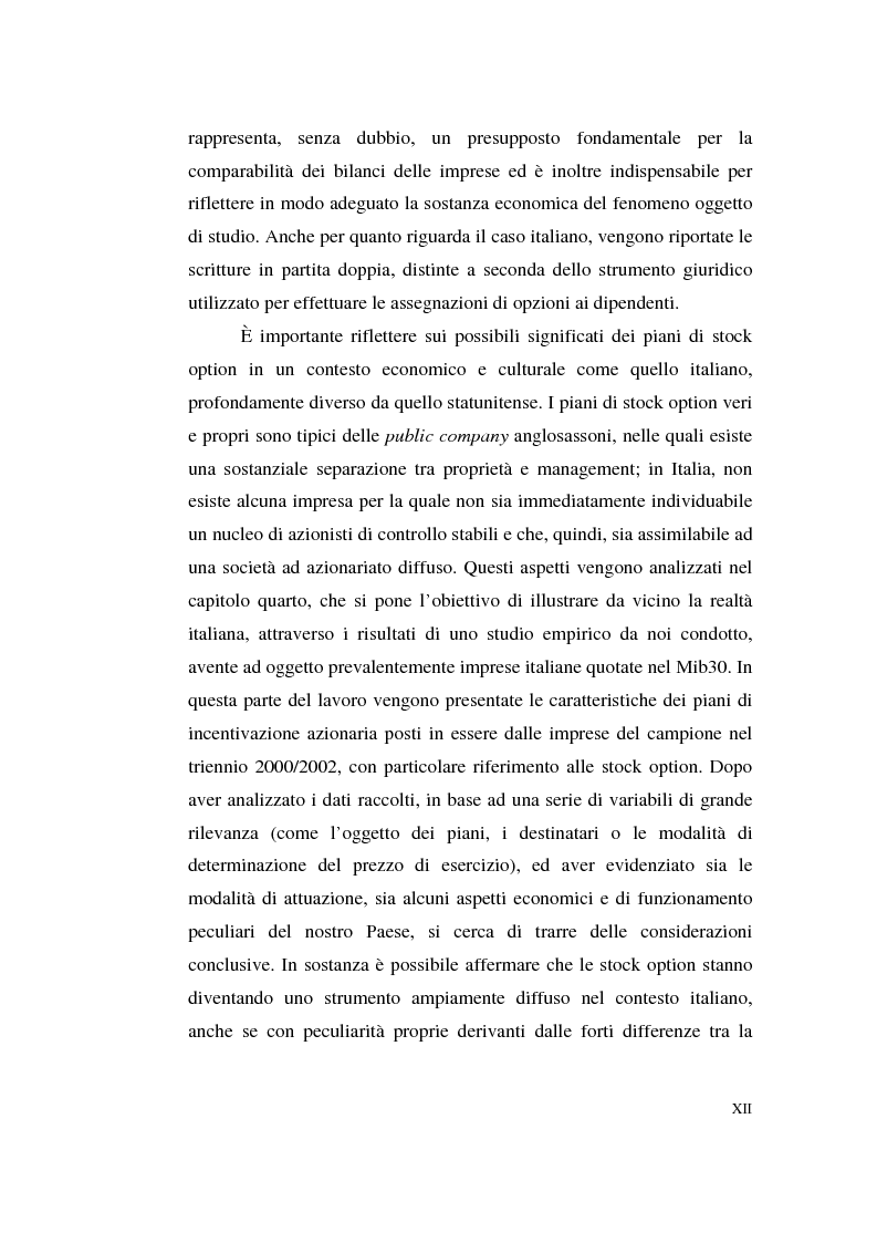 Anteprima della tesi: La contabilizzazione delle stock options, Pagina 8