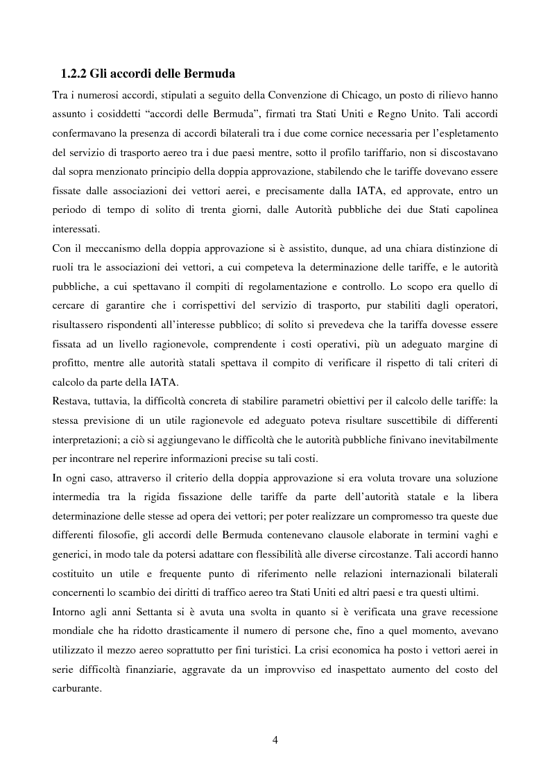 Anteprima della tesi: La competizione nel settore del trasporto aereo di passeggeri: strategie a confronto, Pagina 4
