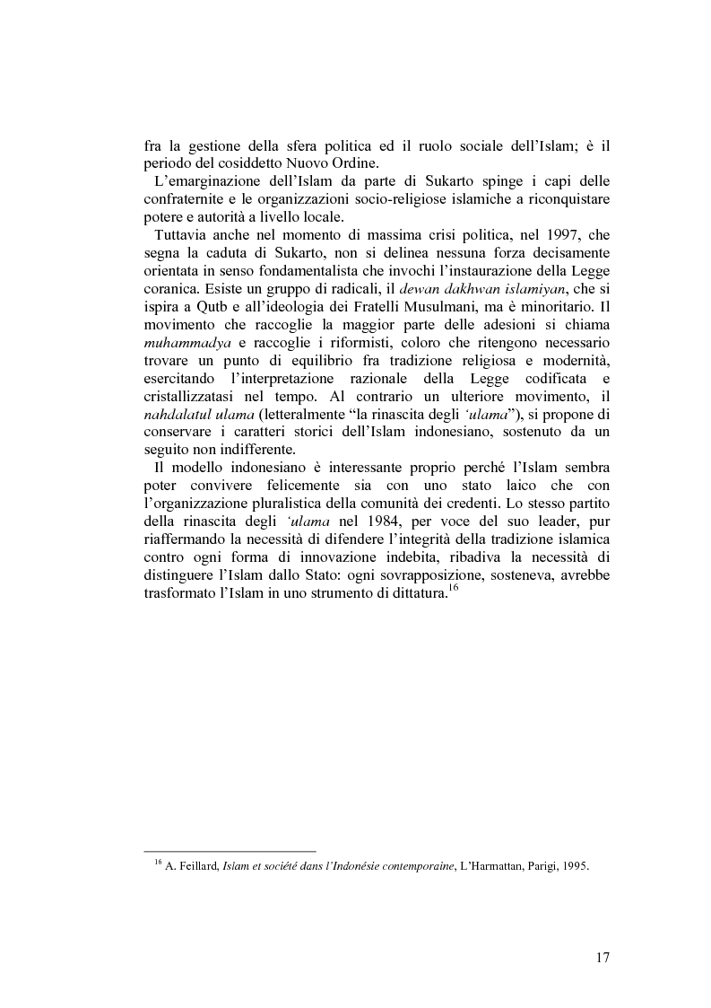 Anteprima della tesi: Costituzioni e costituzionalismo nel mondo islamico, Pagina 11
