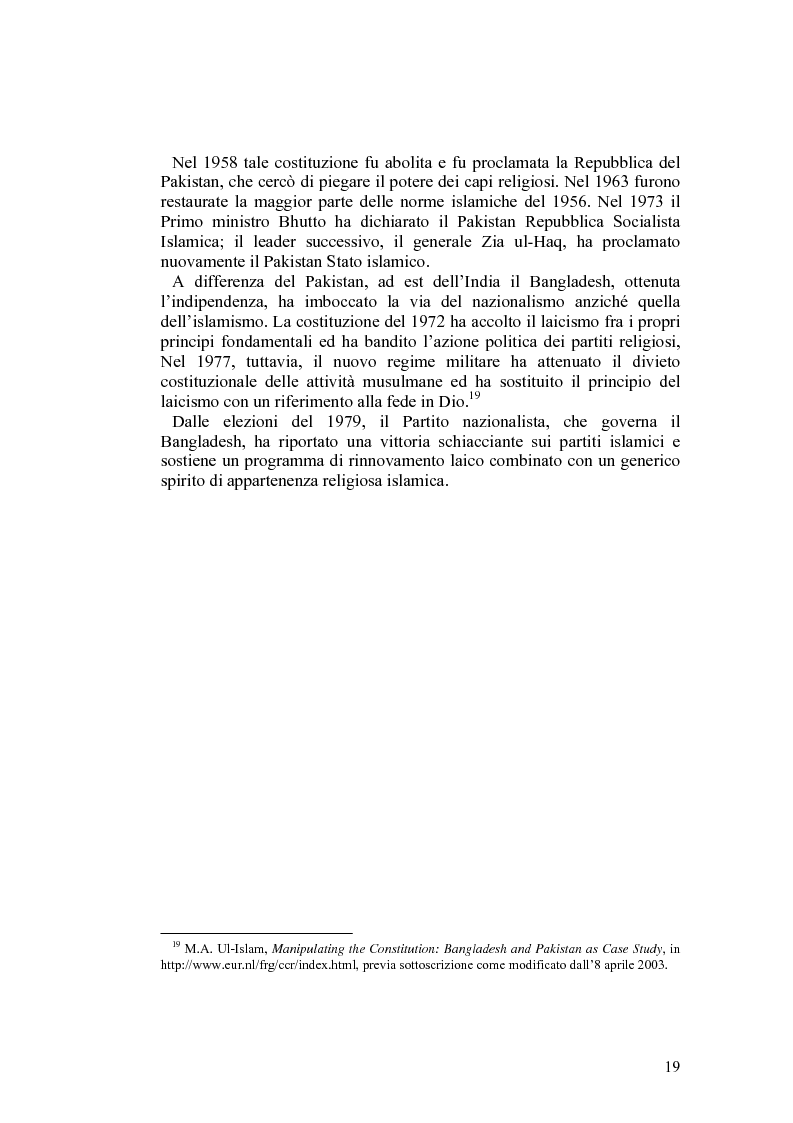 Anteprima della tesi: Costituzioni e costituzionalismo nel mondo islamico, Pagina 13