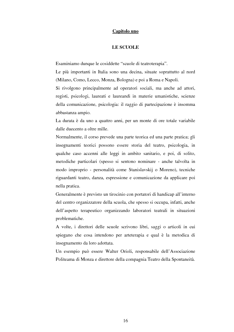 Anteprima della tesi: Teatro e disagio psichico, Pagina 14