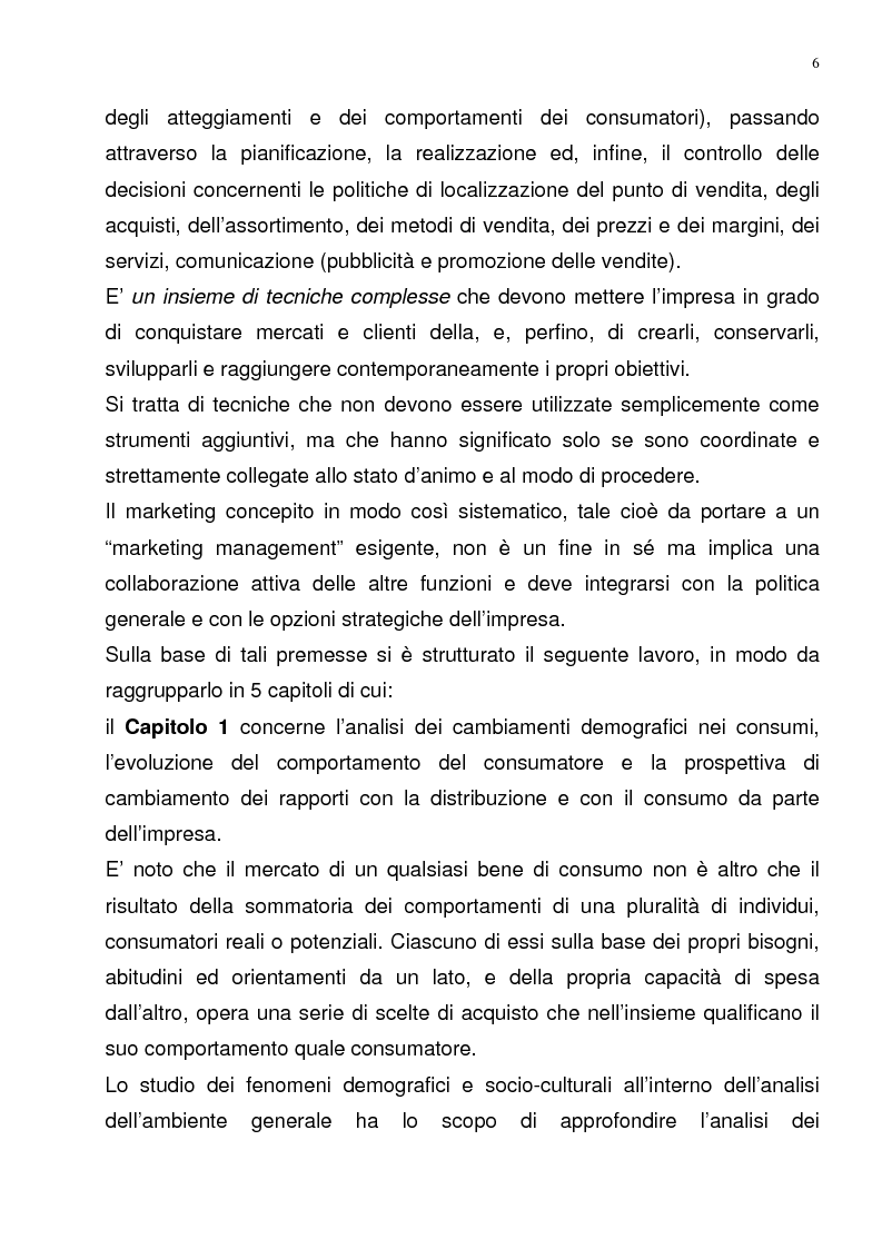 Anteprima della tesi: Il Merchandising come strumento di comunicazione nella grande distribuzione : Il gruppo Carrefour GS., Pagina 2