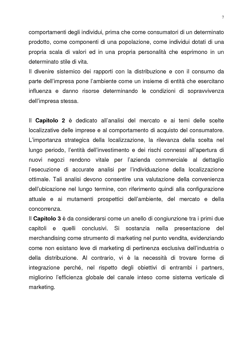 Anteprima della tesi: Il Merchandising come strumento di comunicazione nella grande distribuzione : Il gruppo Carrefour GS., Pagina 3