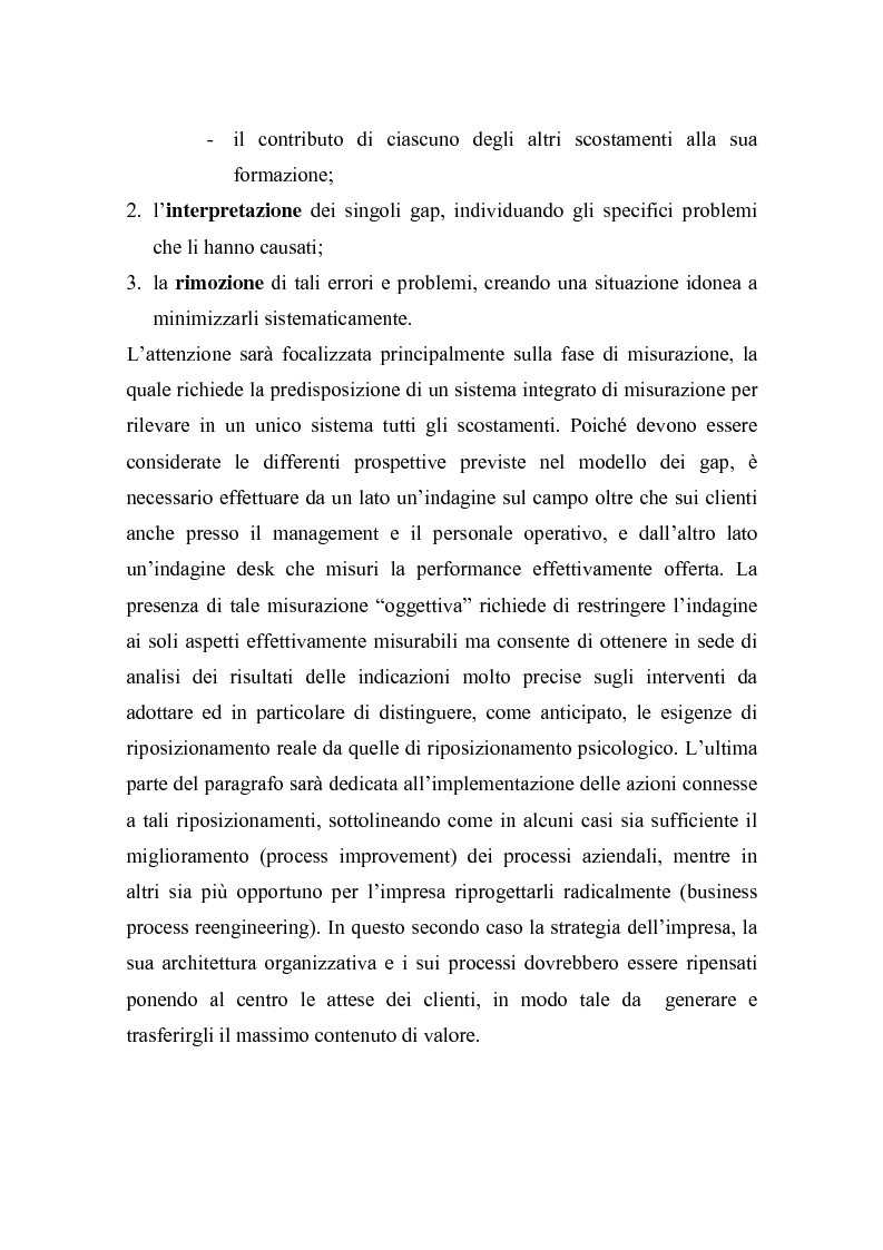 Anteprima della tesi: La misurazione della soddisfazione del cliente (customer satisfaction): una verifica empirica nel settore delle carte prepagate ricaricabili, Pagina 7
