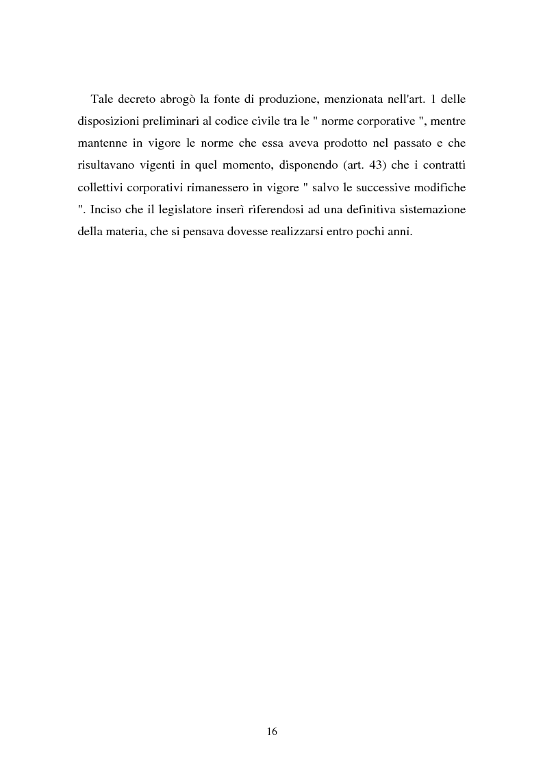 Anteprima della tesi: Il problema dell'efficacia soggettiva dei contratti collettivi, Pagina 12