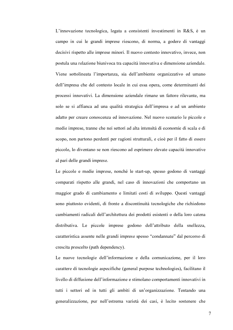 Anteprima della tesi: L'Economia della Conoscenza. Il distretto ICT Torino Wireless, Pagina 4