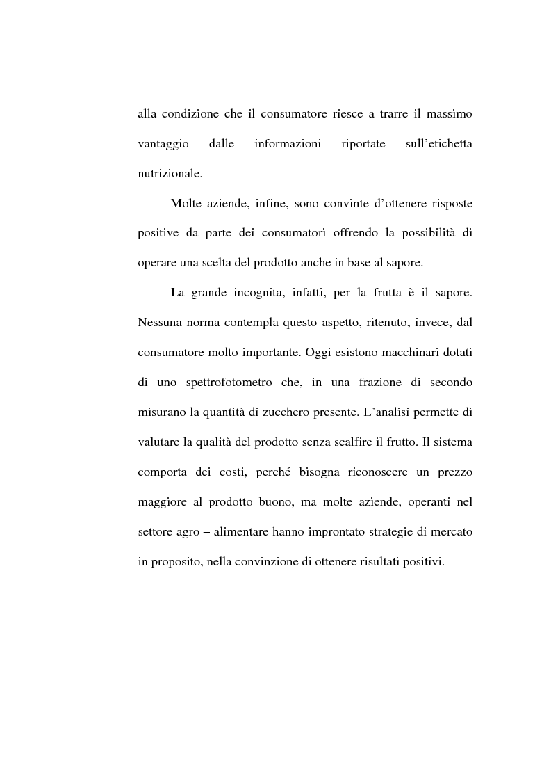 Anteprima della tesi: L'etichetta come vantaggio competitivo per le imprese alimentari, Pagina 13