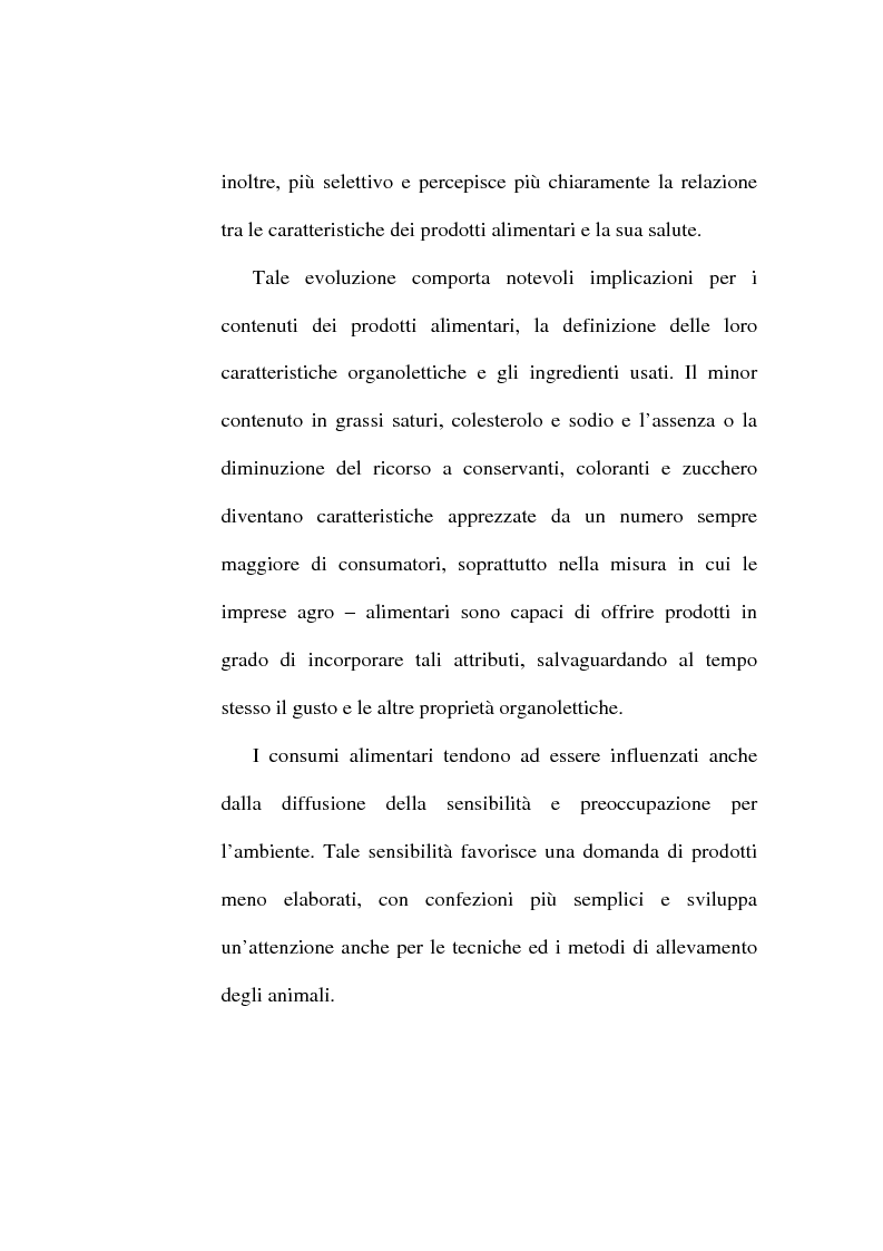 Anteprima della tesi: L'etichetta come vantaggio competitivo per le imprese alimentari, Pagina 8