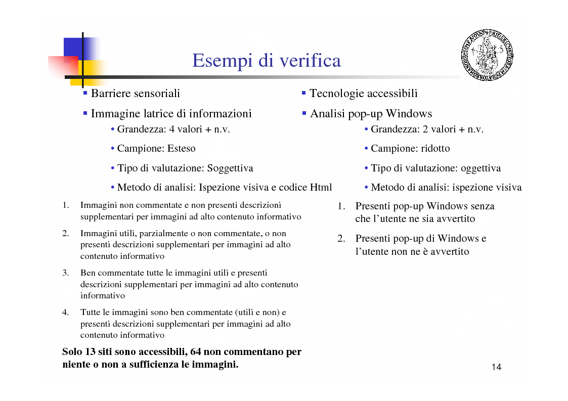 Anteprima della tesi: Metodologie e tecnologie per la verifica di accessibilità ai disabili di sistemi web, Pagina 14