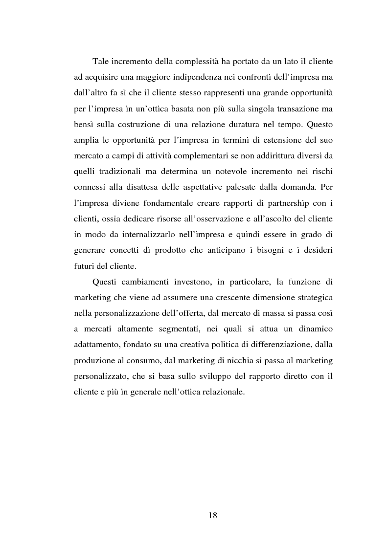 Anteprima della tesi: Micromarketing e carta fedeltà nella distribuzione moderna, Pagina 12