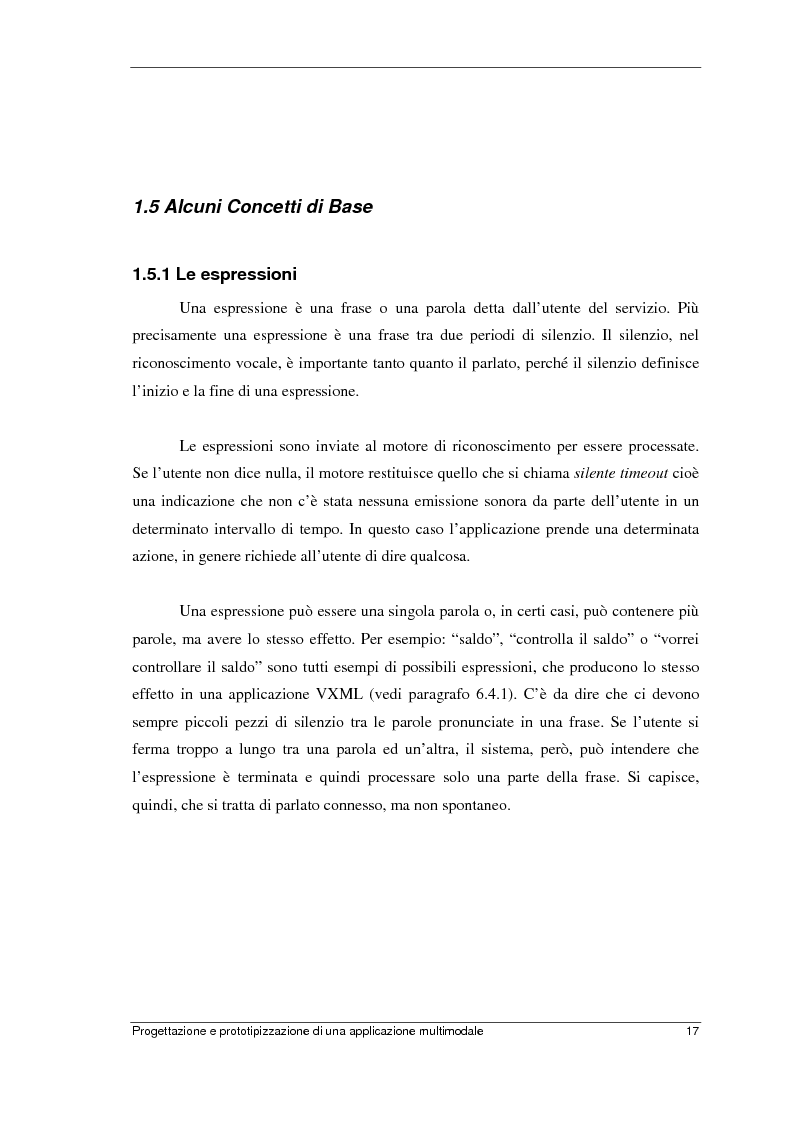 Anteprima della tesi: Progettazione e prototipizzazione di una applicazione multimodale, Pagina 13