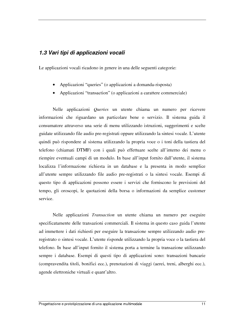 Anteprima della tesi: Progettazione e prototipizzazione di una applicazione multimodale, Pagina 7