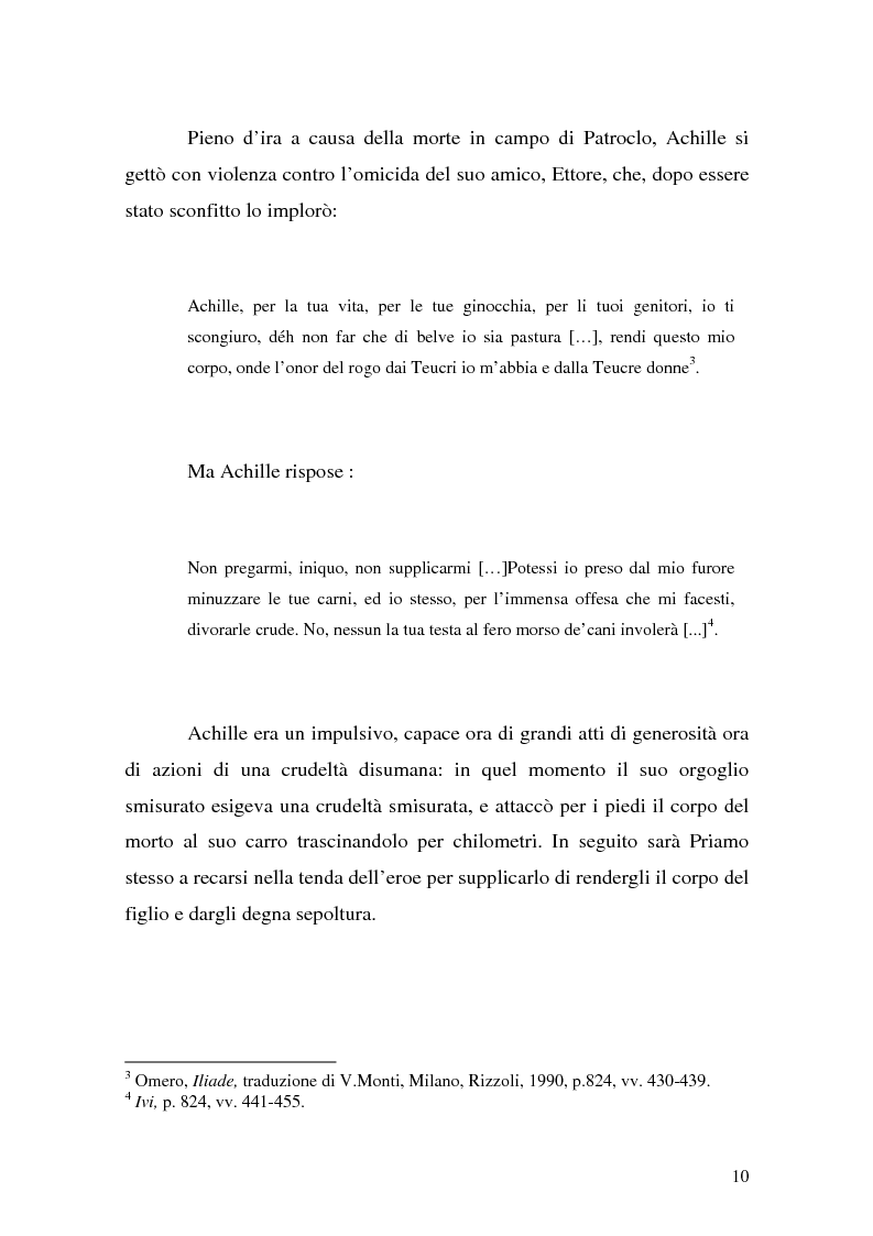 Anteprima della tesi: Pentesilea in Heinrich von Kleist e in Christa Wolf, Pagina 8