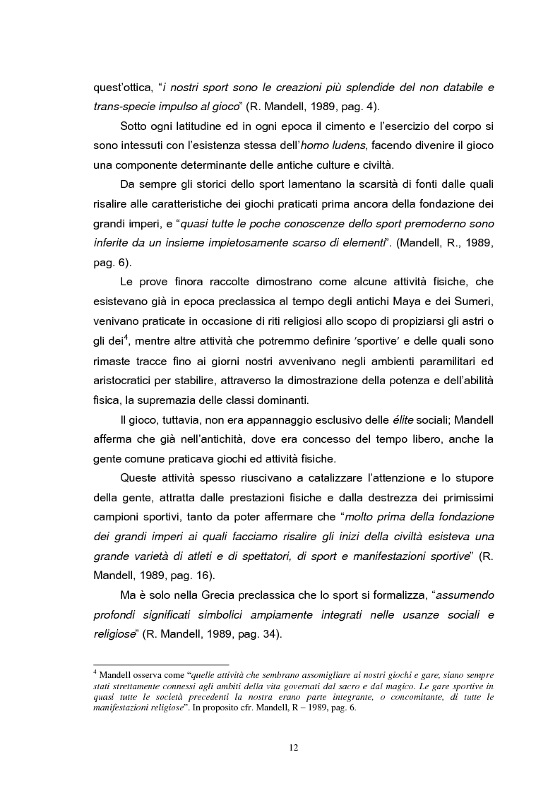 Anteprima della tesi: Le strategie di comunicazione delle società calcistiche italiane, Pagina 6