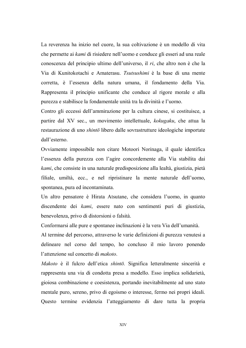 Anteprima della tesi: Le concezioni di purezza nella tradizione shinto, Pagina 4