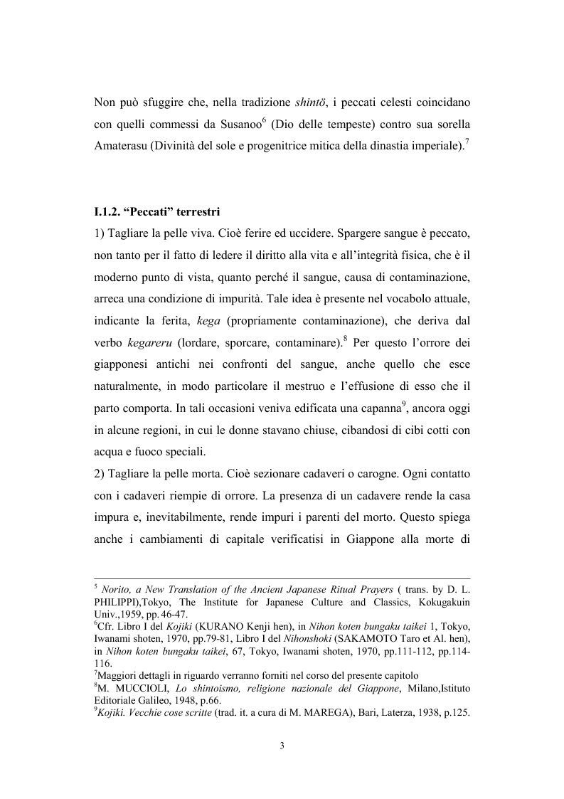 Anteprima della tesi: Le concezioni di purezza nella tradizione shinto, Pagina 8