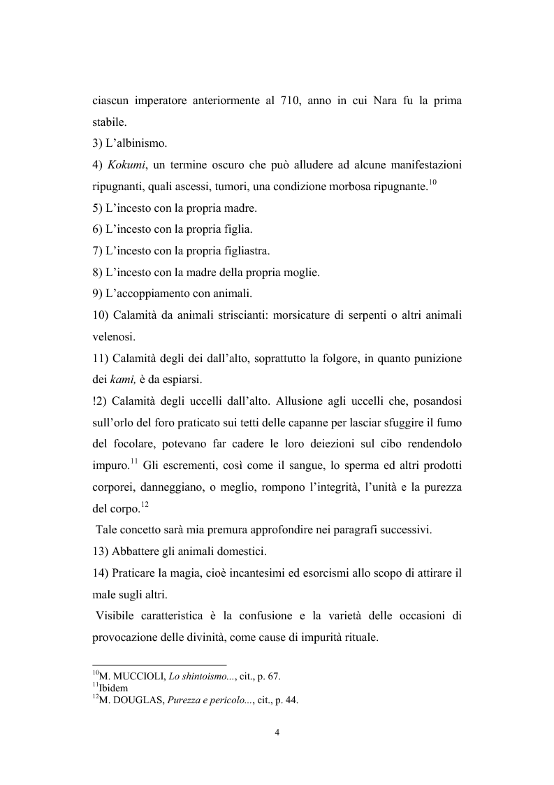 Anteprima della tesi: Le concezioni di purezza nella tradizione shinto, Pagina 9