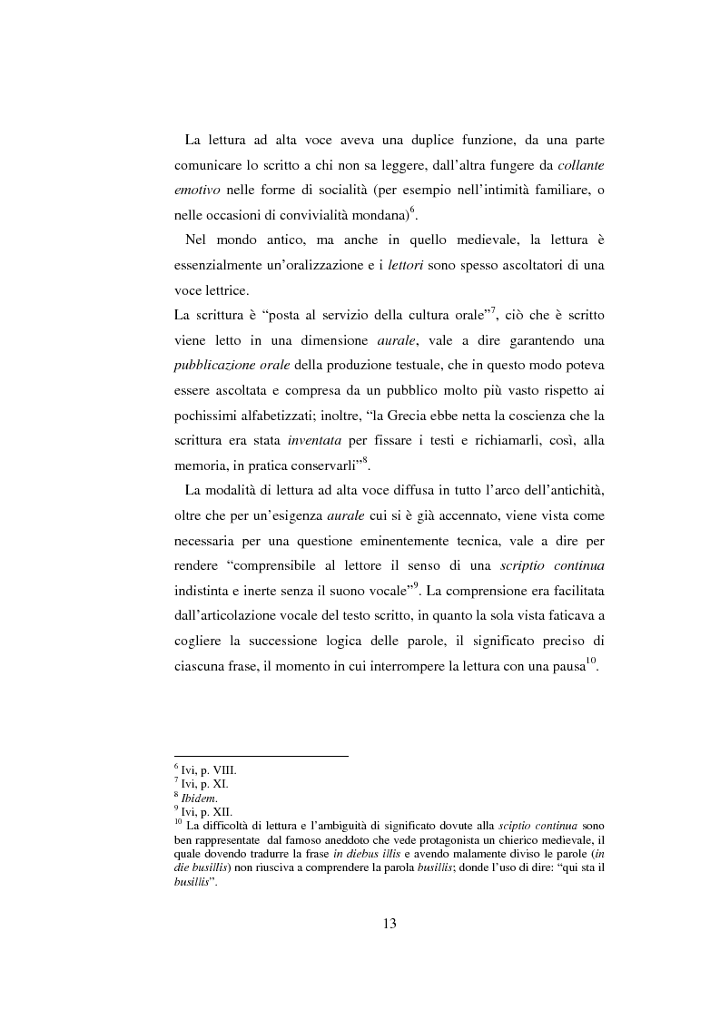 Anteprima della tesi: Quasi come Gian dei Brughi. Valore pegagogico e funzione della lettura ad alta voce nella scuola elementare, Pagina 13