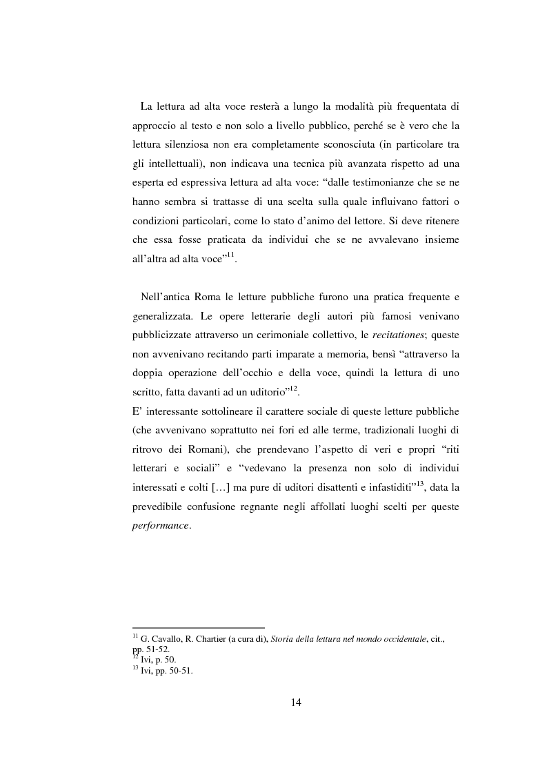 Anteprima della tesi: Quasi come Gian dei Brughi. Valore pegagogico e funzione della lettura ad alta voce nella scuola elementare, Pagina 14