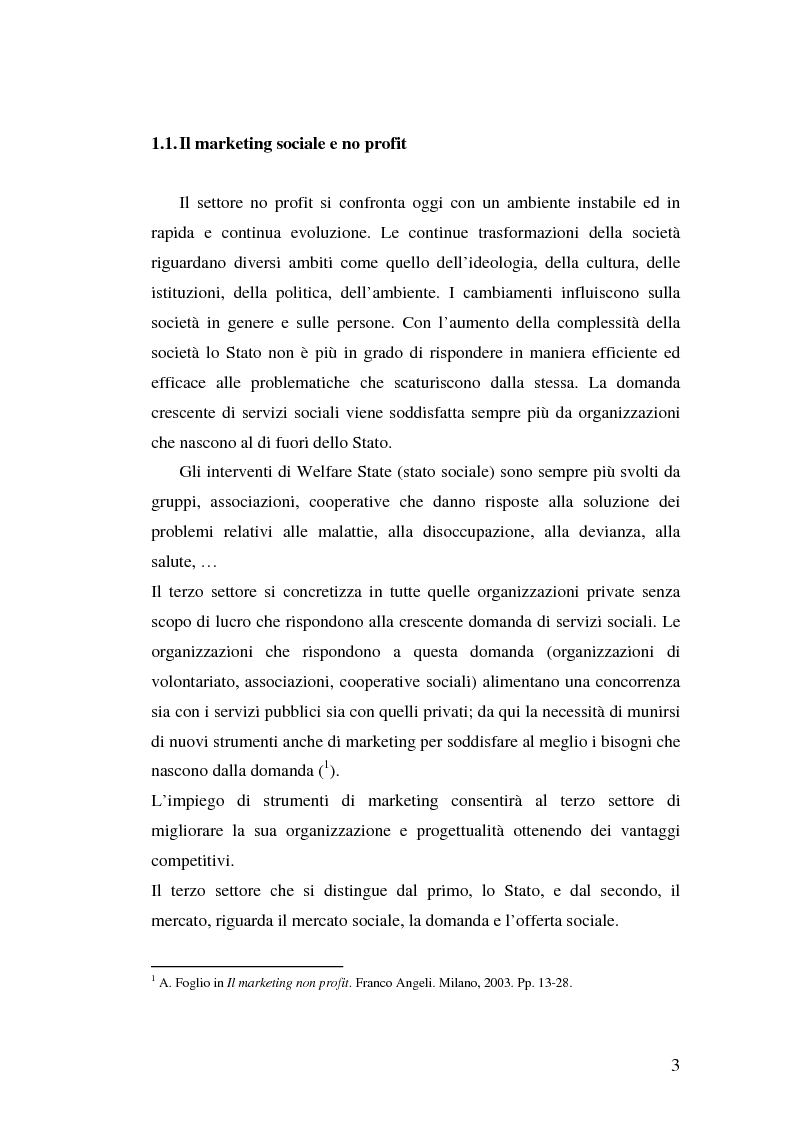 Anteprima della tesi: Marketing Sociale e sostenibilità sociale Nei Paesi del Terzo Mondo, Pagina 3