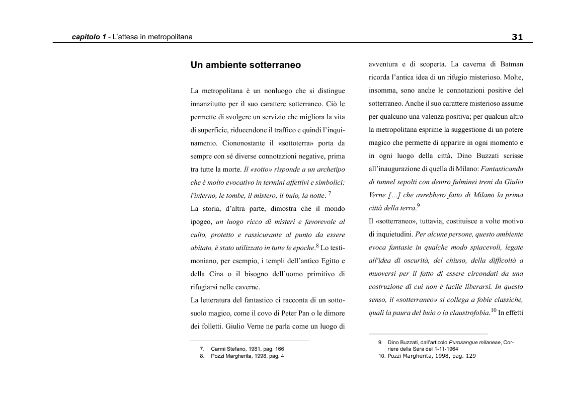 Anteprima della tesi: Un finestrino sulla città. Progetto di videocomunicazione breve per la metropolitana di Milano., Pagina 3