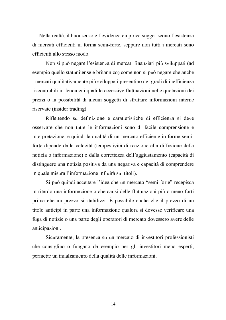 Anteprima della tesi: Il rating del debito: una determinante dei prezzi dei titoli azionari?, Pagina 14