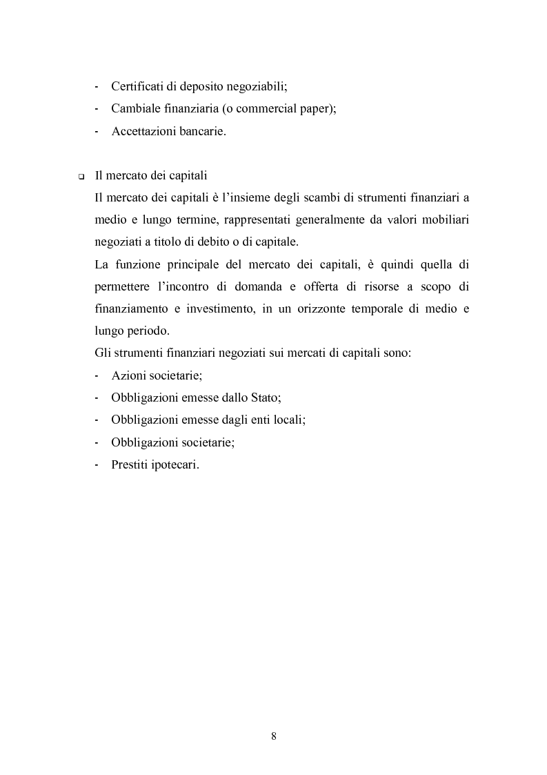 Anteprima della tesi: Il rating del debito: una determinante dei prezzi dei titoli azionari?, Pagina 8