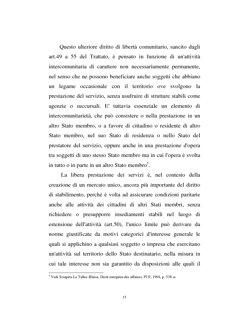 Anteprima della tesi: La disciplina comunitaria sulla '' società per azioni '' europea, Pagina 13