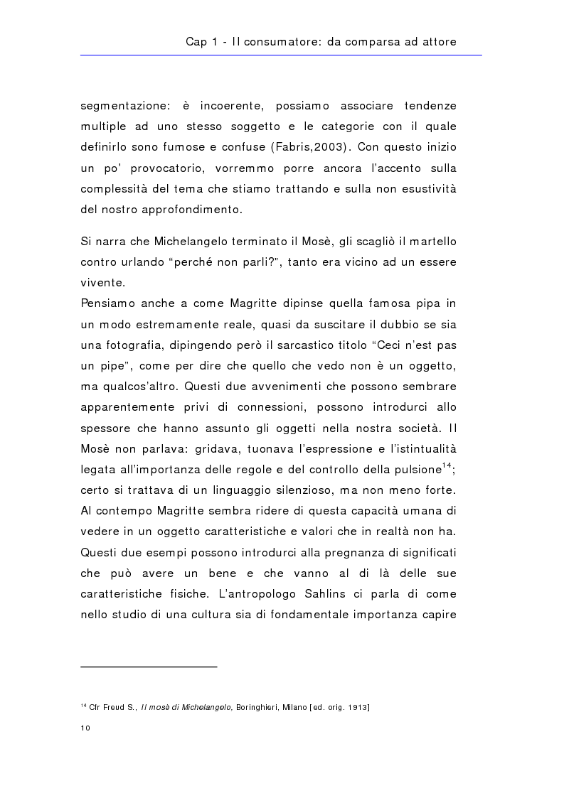 Anteprima della tesi: Soldi in fumo? Imprese e impegno sociale: l'efficacia della comunicazione del cause related marketing relativa ad alcuni casi italiani, Pagina 13