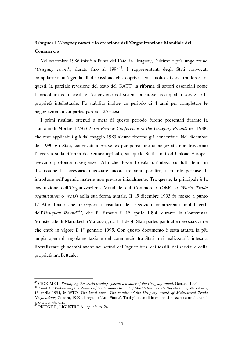 Anteprima della tesi: Movimenti transfrontalieri di organismi geneticamente modificati: protocollo di Cartagena e norme dell'OMC, Pagina 13