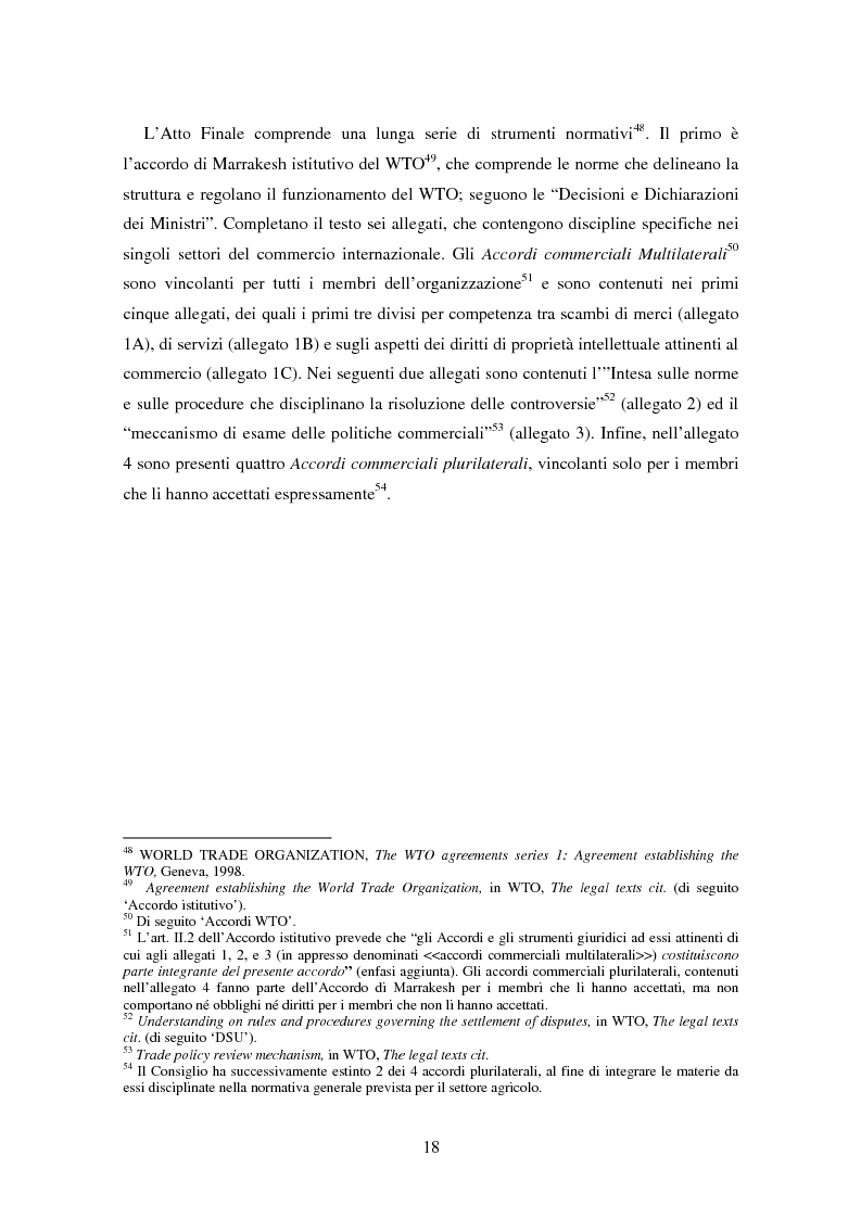Anteprima della tesi: Movimenti transfrontalieri di organismi geneticamente modificati: protocollo di Cartagena e norme dell'OMC, Pagina 14