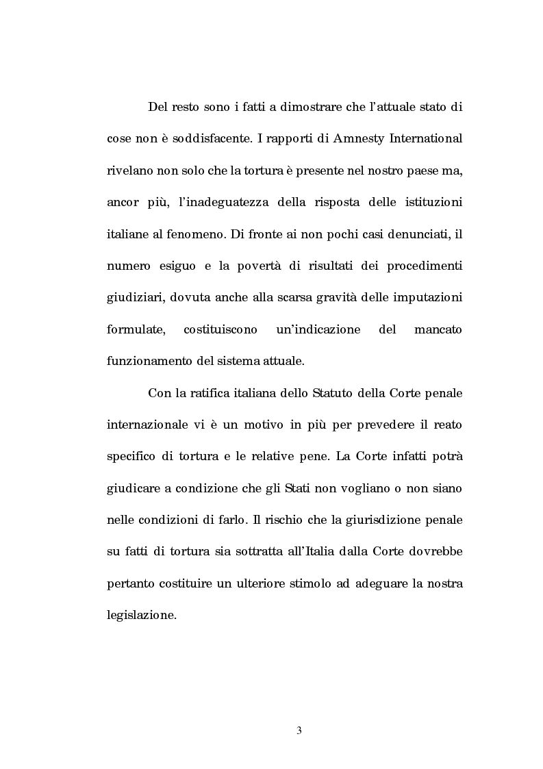 Anteprima della tesi: Analisi criminologica della tortura, Pagina 3