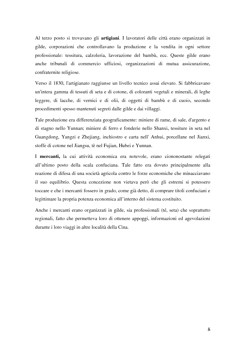 Anteprima della tesi: Storia del commercio della Cina contemporanea e dei mutamenti economici e sociali causati dall'ingresso nell'OMC e nel commercio internazionale, Pagina 6