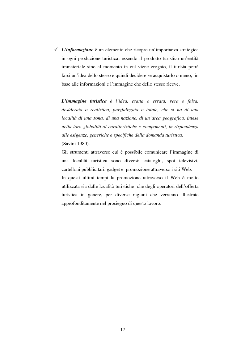 Anteprima della tesi: Il turismo online, Pagina 14