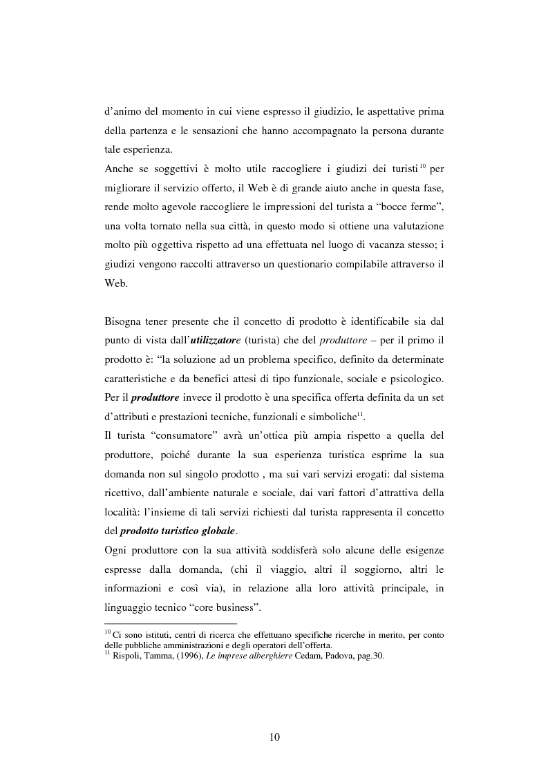 Anteprima della tesi: Il turismo online, Pagina 7