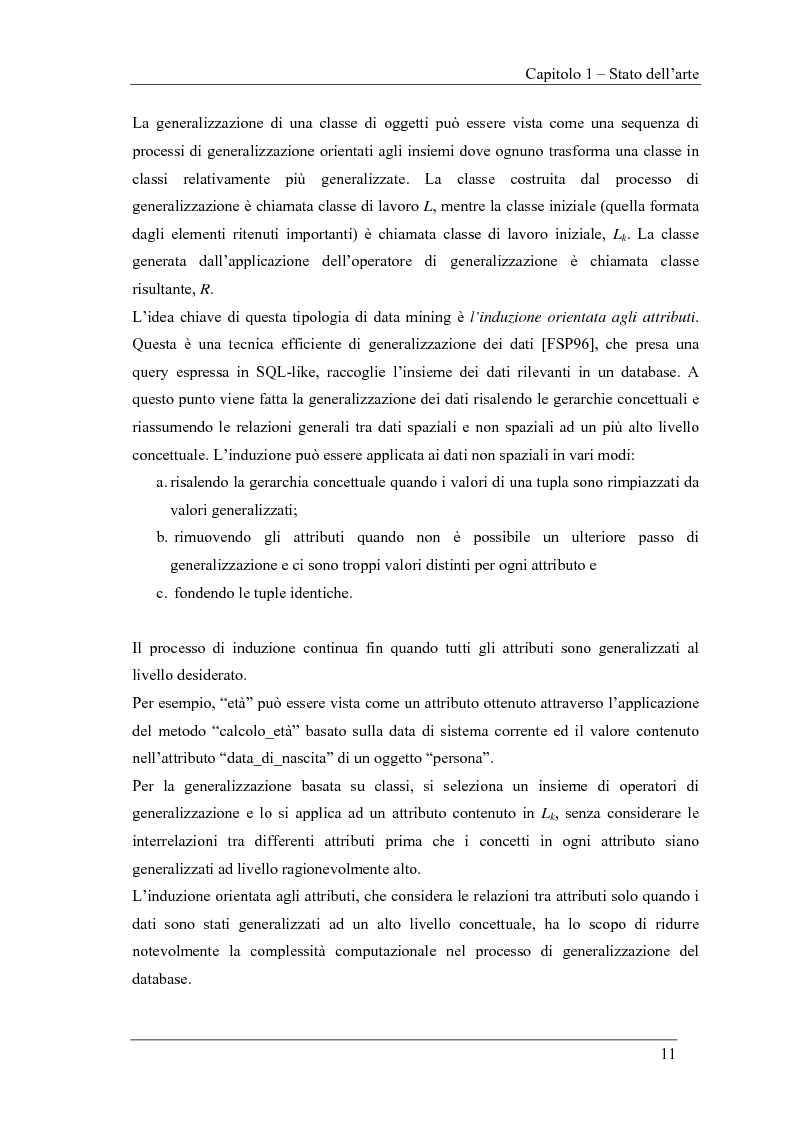 Anteprima della tesi: Ambiente logico per il Clustering Spazio-Temporale, Pagina 11
