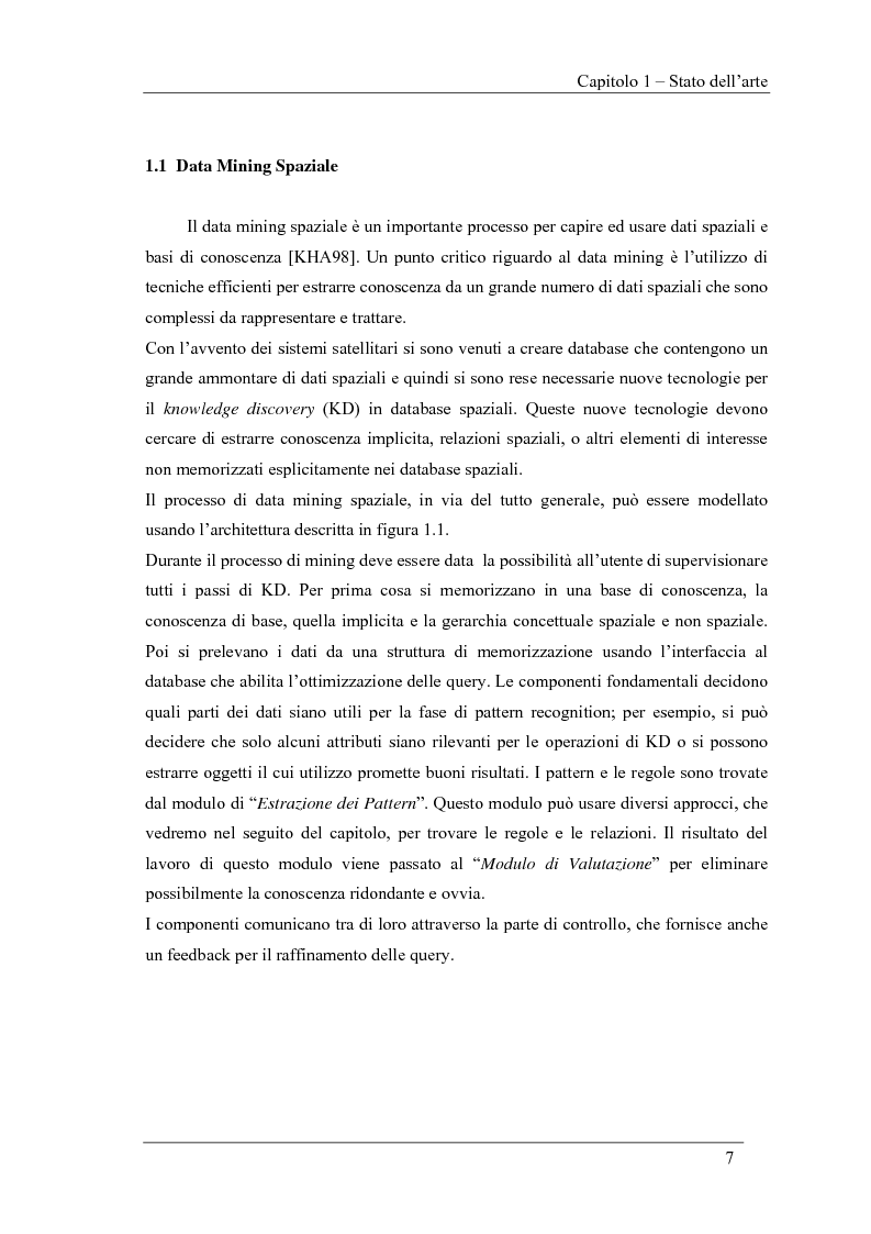 Anteprima della tesi: Ambiente logico per il Clustering Spazio-Temporale, Pagina 7
