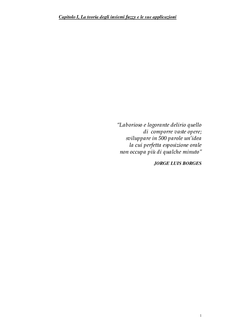 Anteprima della tesi: Le scelte pubbliche: un approccio fuzzy, Pagina 4