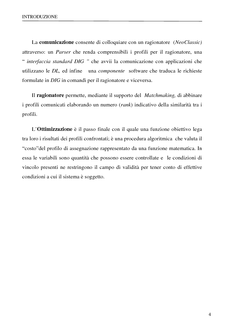 Anteprima della tesi: Sistema per la gestione degli skills con metodologie di rappresentazione della conoscenza, Pagina 4