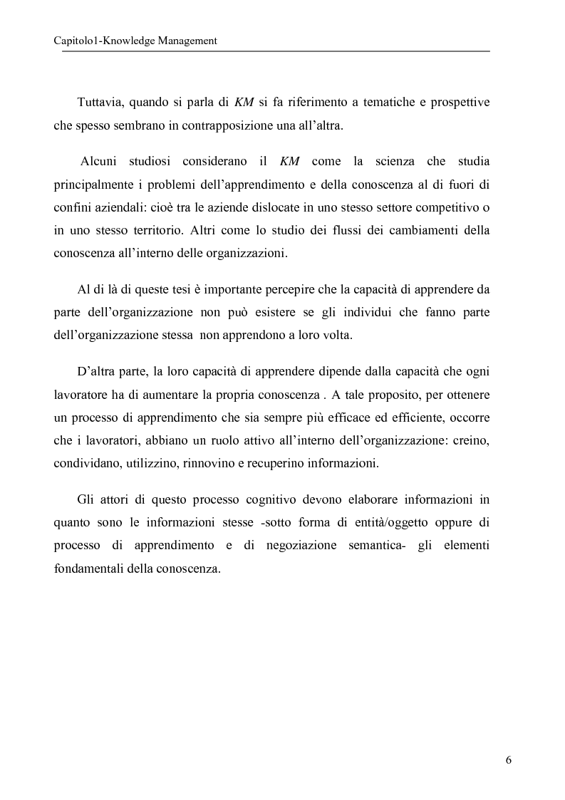 Anteprima della tesi: Sistema per la gestione degli skills con metodologie di rappresentazione della conoscenza, Pagina 6