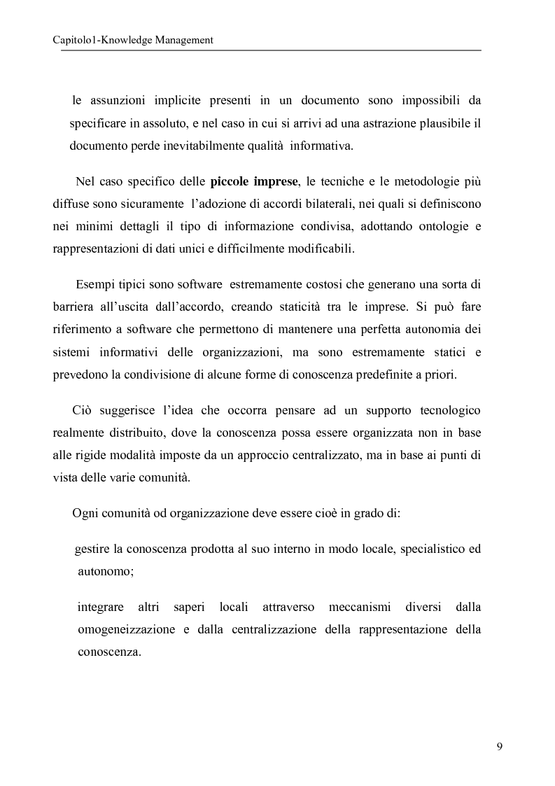 Anteprima della tesi: Sistema per la gestione degli skills con metodologie di rappresentazione della conoscenza, Pagina 9