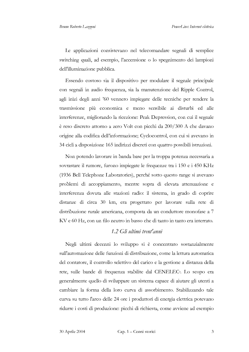 Anteprima della tesi: Powerline: Internet Elettrica, Pagina 6