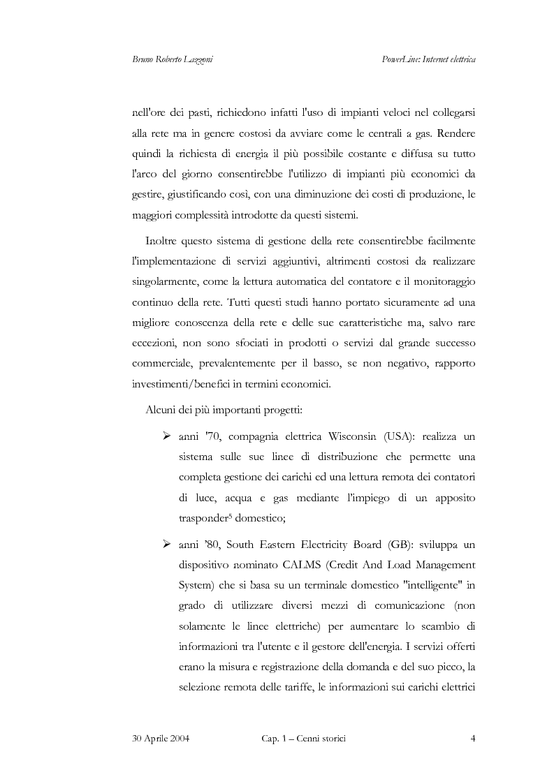 Anteprima della tesi: Powerline: Internet Elettrica, Pagina 7