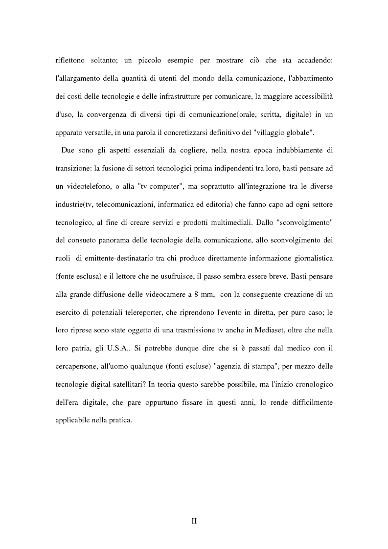 Anteprima della tesi: Il tg nei bit, Pagina 2