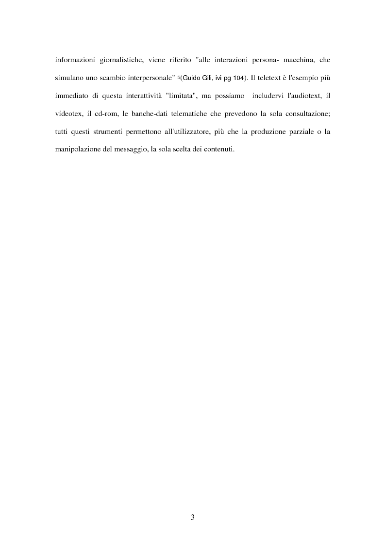 Anteprima della tesi: Il tg nei bit, Pagina 7