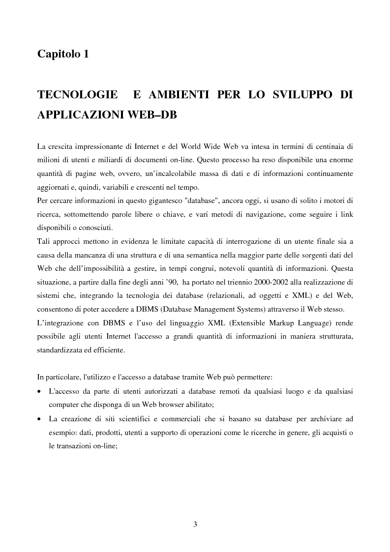 Anteprima della tesi: IVQS SERVER: un sistema client/server di interrogazione di basi di dati multimediali in rete, ad elevato grado di usabilità, con interfaccia iconica, Pagina 3