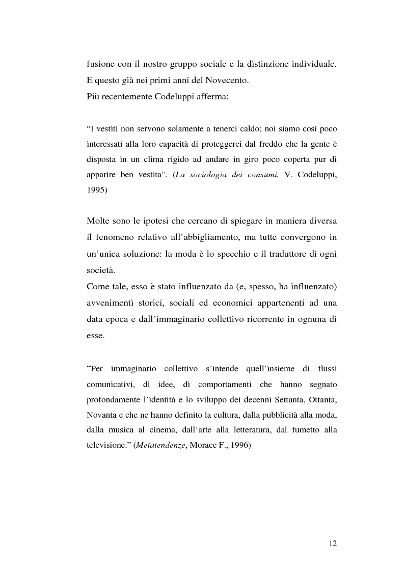 Anteprima della tesi: Evoluzione di un concetto: Sneakers da scarpe da tennis a filosofia di vita. Ruolo della pubblicità, Pagina 9